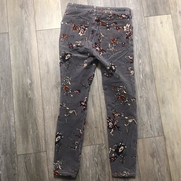 Pilcro and the Letterpress by Anthropologie Floral High-Rise Pants - Picture 5 of 8